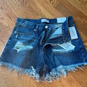 NWT Just USA JEAN SHORTS SIZE MEDIUM